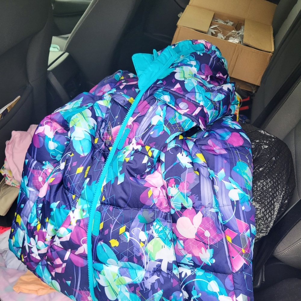 Girls winter puffy jacket size 14